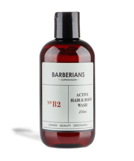 Barberian Copenaghen Bagnoschiuma attivo corpo e capelli 250ml