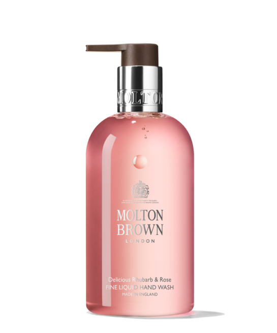 Delicious Rhubarb & Rose Sapone Liquido Sapone Liquido 300ml - Molton Brown London